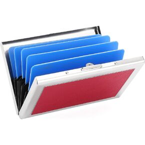Stainless Steel Credit Card Wallet RFID Blocking Metal Case Pocket Business Card Holder for Women and Men in Saudi Arabia