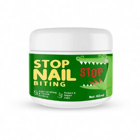 Nail Biting Treatment for Kids and Adults, Stop Nail Biting and Thumb Sucking Deterrent, Bitter Taste Liquid for Fingernail Care, Support Healthy Growth Habits, Clear Finish, 60 ml in Kuwait
