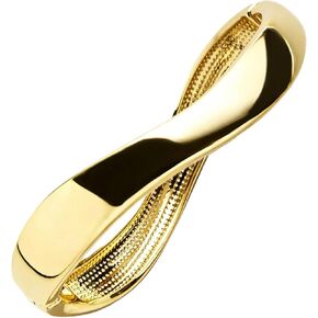 Gold Bangle Bracelets For Women,14k Gold Filled Bangle Bracelets,Chunky Hinged Bangle Bracelet,Bangle Bracelets Non Tarnish, Jewelry For Women Mothers Valentines Christmas in Saudi Arabia
