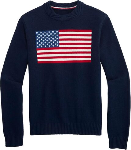 رقبة دائرية للأولاد من Vineyard Vines ذات العلم الأمريكي (طفل صغير/طفل صغير/طفل كبير) in Kuwait