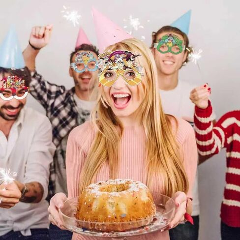 16Pcs Pokemon Themed Party Set: Decorative Glasses (Cosplay Style) - Ideal for Cartoon Themed Birthday Parties & Party Gifts in Saudi Arabia