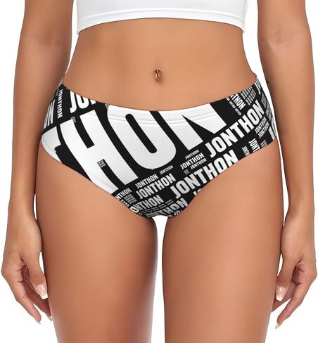 Custom Underwear for women Personalized Underwear with picture text name Panties Funny Gifts for Her in Kuwait
