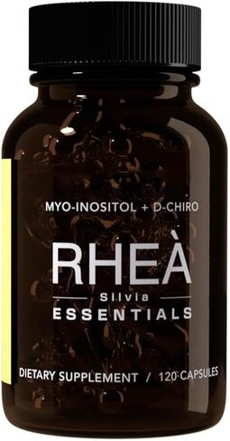 RHEASILVIA Rhea Myo-Inositol & D-Chiro Inositol Supplement for Women | 40:1 Ratio with Myoinositol, Folate & Magnesium | Hormone & Metabolic Support | 30 Servings in Kuwait
