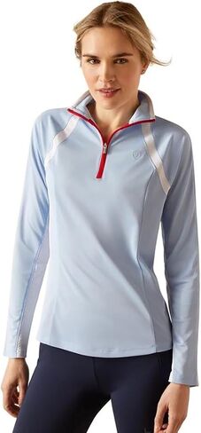 Ariat Women's Sunstopper 3.0 1/4 Zip Baselayer in Saudi Arabia