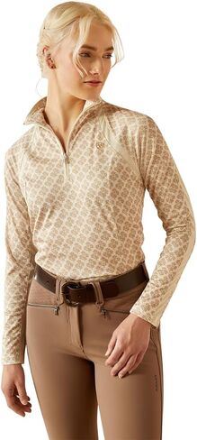 Ariat Women's Sunstopper 3.0 1/4 Zip Baselayer in Saudi Arabia