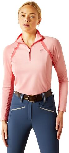 Ariat Women's Sunstopper 3.0 1/4 Zip Baselayer in Saudi Arabia