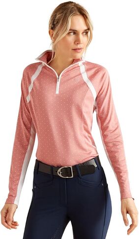 Ariat Women's Sunstopper 3.0 1/4 Zip Baselayer in Saudi Arabia