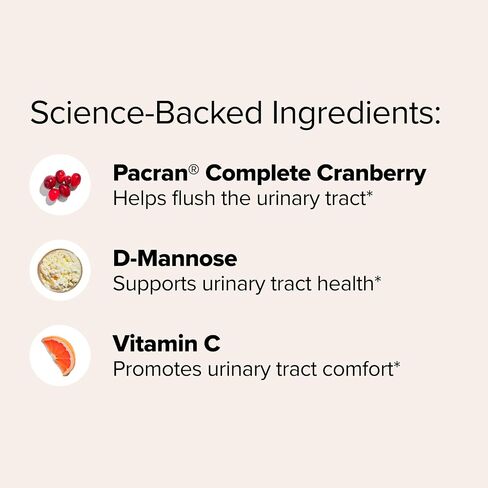 O Positiv URO Urinary Tract Gummy Vitamins – Promotes Urinary Tract Health and Comfort & Supports Normal Urinary Frequence – Clinically-Studied PacranⓇ Complete Cranberry – 30 Servings in Saudi Arabia