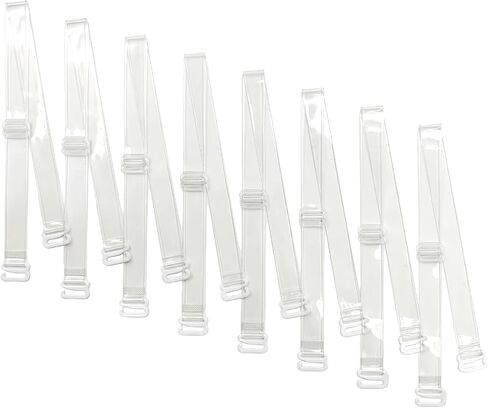 Clear Bra Straps,Invisible Non-Slip Adjustable Bra Straps for Strapless Bra,Invisible Bra Straps Replacement in Kuwait