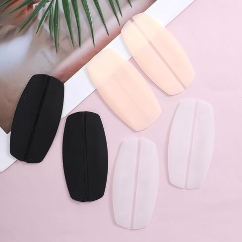 Sibba 6Pcs Bra Strap Cushions, Anti-Slip Shoulder Pads for Women, Silicone Bra Strap Holder to Prevent Slipping, Soft Shoulder Straps Pad for Underwear Daily Wear in Kuwait
