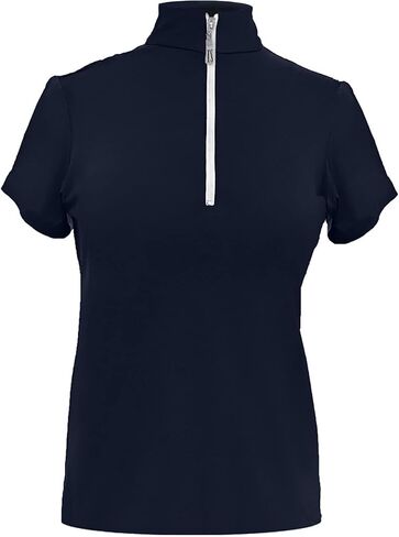 Tailored Sportsman Icefil Short Sleeve Navy/White Small in Saudi Arabia