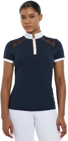 LeMieux Camille Short Sleeve Show Shirt - Womens - Lightweight and Breathable - Smart Standing Collar in Kuwait