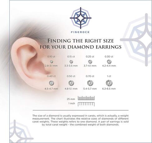 1/3 Carat Princess Cut Black Natural Diamond Stud Earrings for Women in 14K Yellow Gold (not-known clarity) in Kuwait