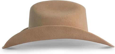 قبعات توكسون: Dallas Texana 100x Camel - قبعة رعاة البقر من الصوف الفاخر، تجعيد رجل الماشية الكلاسيكي، حافة غربية واسعة لمسابقات رعاة البقر والحفلات in Kuwait