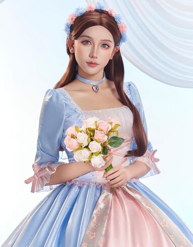 Cosplay.fm المرأة الأميرة تأثيري عصر النهضة زي فستان الزفاف الفيكتوري الروكوكو الكرة ثوب حفلة تنكرية in Kuwait
