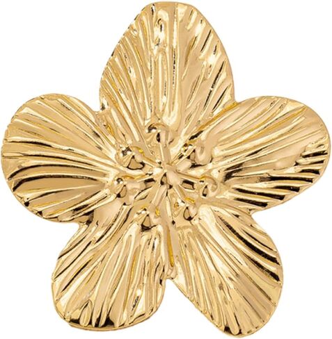 Gold Flower Brooch Pin for Women,Vintage Floral Lapel Pin for Dress Suit Shirt Clothes,Dainty Flower Jewelry Accessories in Kuwait