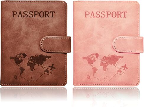 2 Pcs Passport Holder for Travel in Saudi Arabia