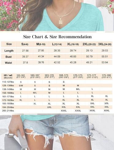 Womens Summer T-Shirts Short Sleeve V Neck Dolman Tops with Side Shirring Loose Fit Shirts Spring Fashion in Kuwait