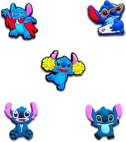 25Pcs Cartoon Shoe Decoration Charms for Croc Clog Sandals in Saudi Arabia