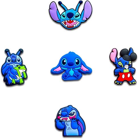 25Pcs Cartoon Shoe Decoration Charms for Croc Clog Sandals in Saudi Arabia