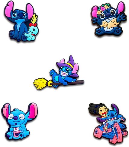 25Pcs Cartoon Shoe Decoration Charms for Croc Clog Sandals in Saudi Arabia