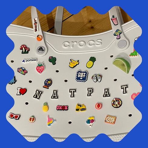 NATPAT Trail Patch Tick Repellent Stickers for Kids + Shoe Charm Holder - Attach Sticker to Shoe Charm for Fun and Functional Tick Protection in Saudi Arabia