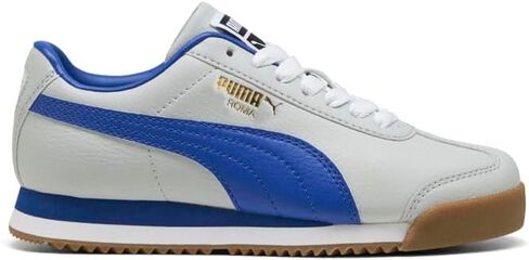 حذاء رياضي PUMA Kids Boys Roma 24 قياسي بأربطة كاجوال - أسود in Kuwait