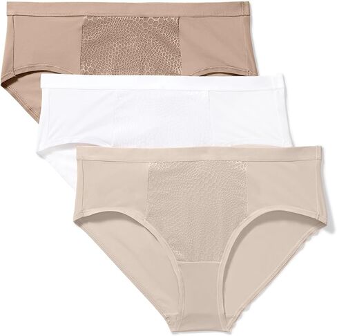 Warner's Women's Warners® Blissful Benefits Women's Tummy-smoothing Microfiber Hipster 3-pack Wrw261hp08w in Kuwait