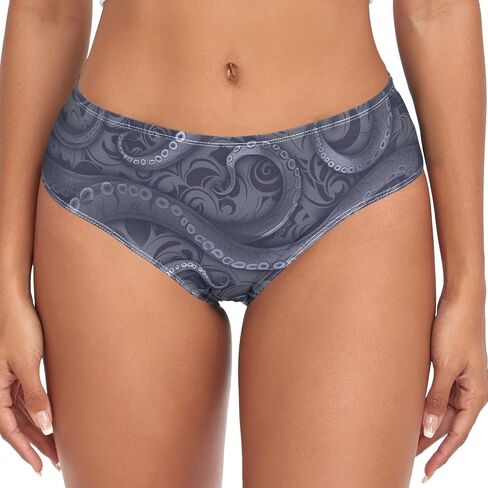 Women's Chic Sexy Girls Animals Flowers Underwear Soft Breathable High Waist Brief Stretchy Bikini Panties in Saudi Arabia