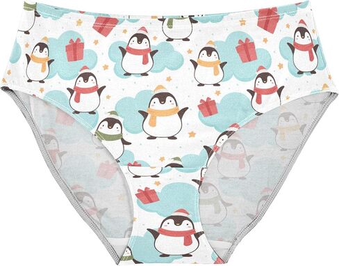 Women's Chic Sexy Girls Animals Flowers Underwear Soft Breathable High Waist Brief Stretchy Bikini Panties in Saudi Arabia