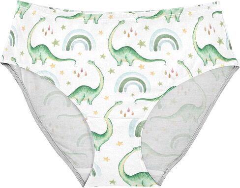 Women's Chic Sexy Girls Animals Flowers Underwear Soft Breathable High Waist Brief Stretchy Bikini Panties in Saudi Arabia