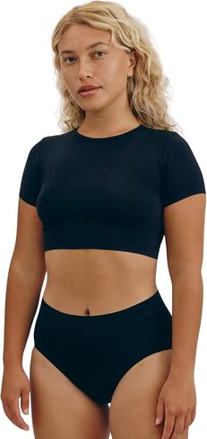 Organic Basics Women's Smooth Recycled Nylon Seamless Hipster Underwear in Kuwait
