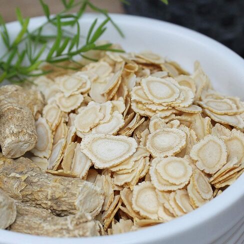 American Ginseng Slices from Wisconsin, DOL American Wisconsin Ginseng Slices Root for Tea, Energy for Men Women Mental Health Boosts Immunity, Gluten Free Small Round 1 Box of 4 Ounces in Kuwait