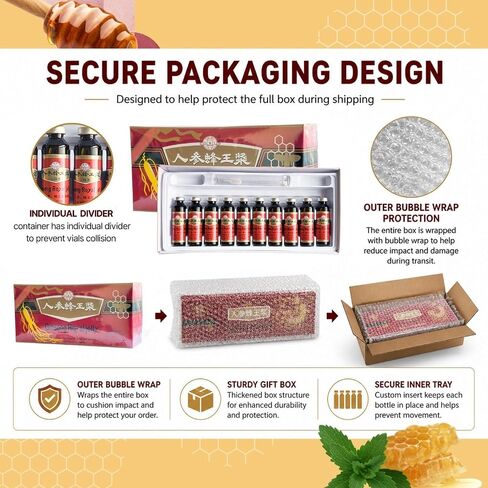 Ginseng Royal Jelly by GBL 30x10ml in Saudi Arabia