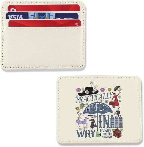 ENSIANTH Movie Quote Front Pocket Wallets Practically Perfect in Every Way-Fantasy Inspired Gift Musical Fans Leather Wallet (Mary CH) in Kuwait