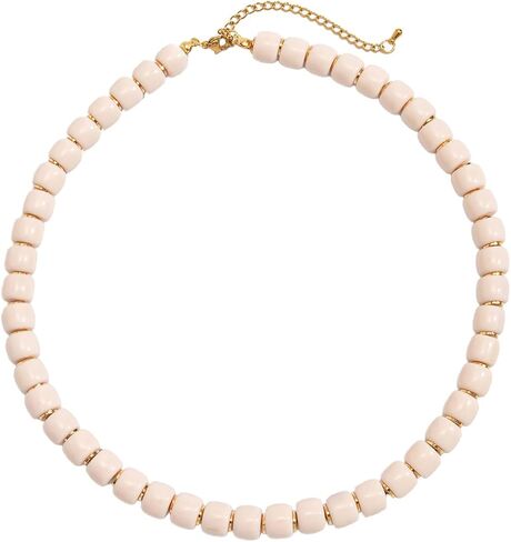Colorful Chunky Necklaces for Women Summer Beach Jewelry Chunky Beaded Necklace for Women Boho Chunky Statement Choker Necklaces Y2K Summer Jewelry in Saudi Arabia