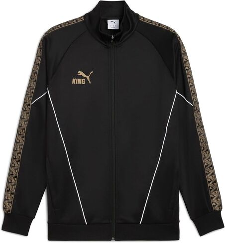 PUMA Mens King Anthem Jacket Athletic Outerwear Casual - Black in Kuwait