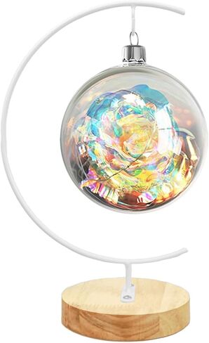 11 Inch Gold Ornament Display Stand, Metal Ornament Hanger Stand for Hanging Glass Globe, Air Plant Terrarium, Witch Ball, Christmas Ornament and Home Wedding Decoration (11in Gold) in Saudi Arabia