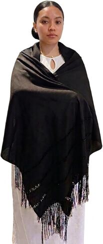 Mexican Handmade Fiesta Rebozo Shawl XLarge in Saudi Arabia