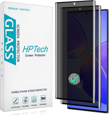 HPTech 2-Pack Screen Protector For Samsung Galaxy J3 2018, J3 Achieve, J3 Star, J3 V 3rd Gen, J3 Orbit Tempered Glass, 9H Hardness, Easy to Install, Bubble Free in Saudi Arabia