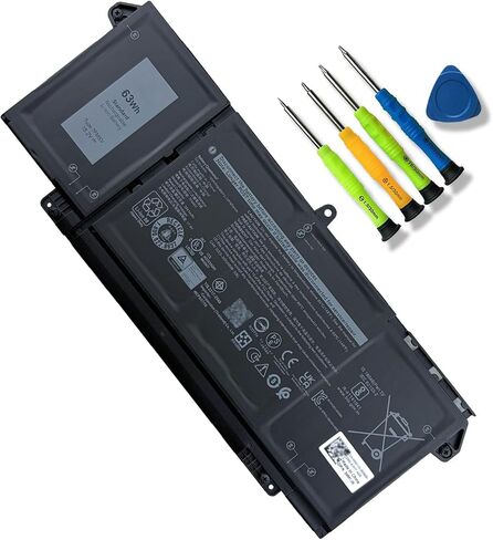 RJ40G Laptop Battery Replacement for Dell Latitude 14 5420 Latitude 15 5520 Precision 15 3560 Series P104F001 P104F002 P137G P137G001 P104F 075X16 01K2CF 0WK3F1 0M3KCN 005R42 WY9DX 15.2V 63Wh in Saudi Arabia