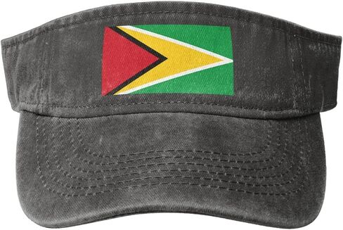 Cute Flag Sport Sun Visor Hats Adjustable Flag Empty Top Baseball Cap Summer Beach Sun Hats for Women Men in Saudi Arabia