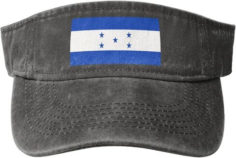 Cute Flag Sport Sun Visor Hats Adjustable Flag Empty Top Baseball Cap Summer Beach Sun Hats for Women Men in Saudi Arabia