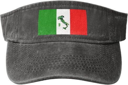 Cute Flag Sport Sun Visor Hats Adjustable Flag Empty Top Baseball Cap Summer Beach Sun Hats for Women Men in Saudi Arabia
