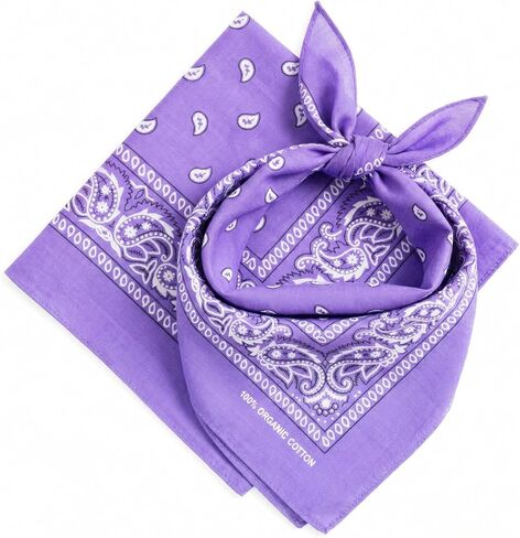 AURAE Bandana – 100% Cotton & Natural Fibers – Bandana Scarf with No Polyester – Soft, Durable & Machine Washable in Saudi Arabia