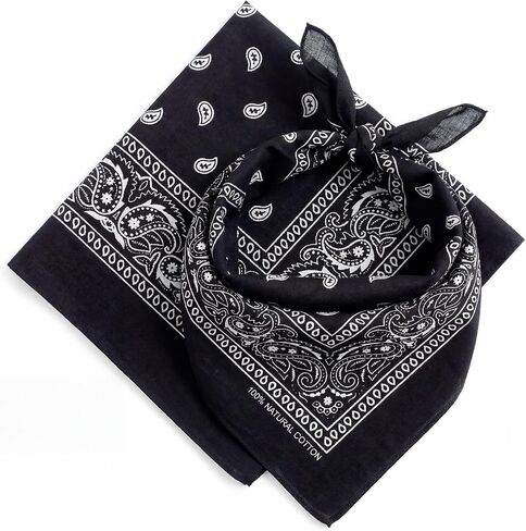 AURAE Bandana – 100% Cotton & Natural Fibers – Bandana Scarf with No Polyester – Soft, Durable & Machine Washable in Saudi Arabia