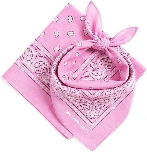 AURAE Bandana – 100% Cotton & Natural Fibers – Bandana Scarf with No Polyester – Soft, Durable & Machine Washable in Saudi Arabia