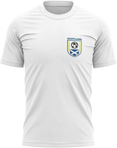 Printbox Originals Scotland Badge Soccer Jersey Football Shirt for Men, Scotland Soccer Gifts, Scottish Football Shirt in Kuwait