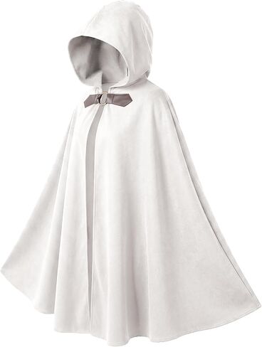 Medieval Hooded Cloak Adult Renaissance Viking Cloak Halloween Wizard Cape With Hood in Kuwait
