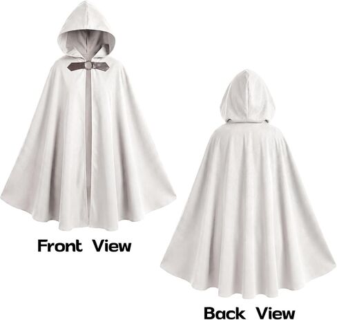 Medieval Hooded Cloak Adult Renaissance Viking Cloak Halloween Wizard Cape With Hood in Kuwait